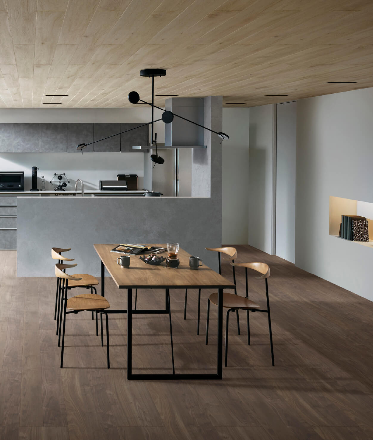 オール電化住宅　リビング