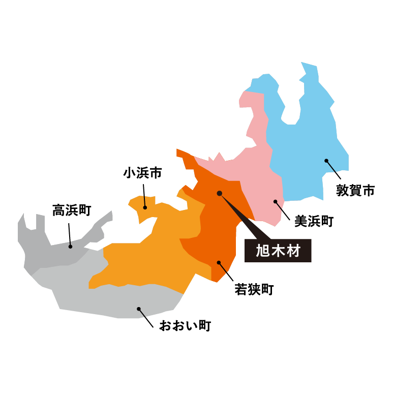 地図：【福井県嶺南地域】